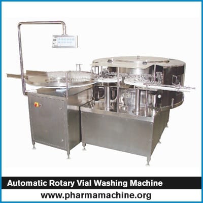 Automatic Rotary Vial Washing Machine in Gujarat, India
